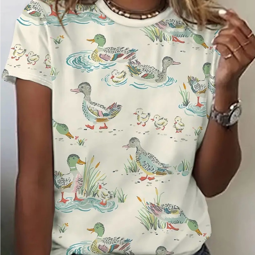 Duck Print Women's T-Shirt